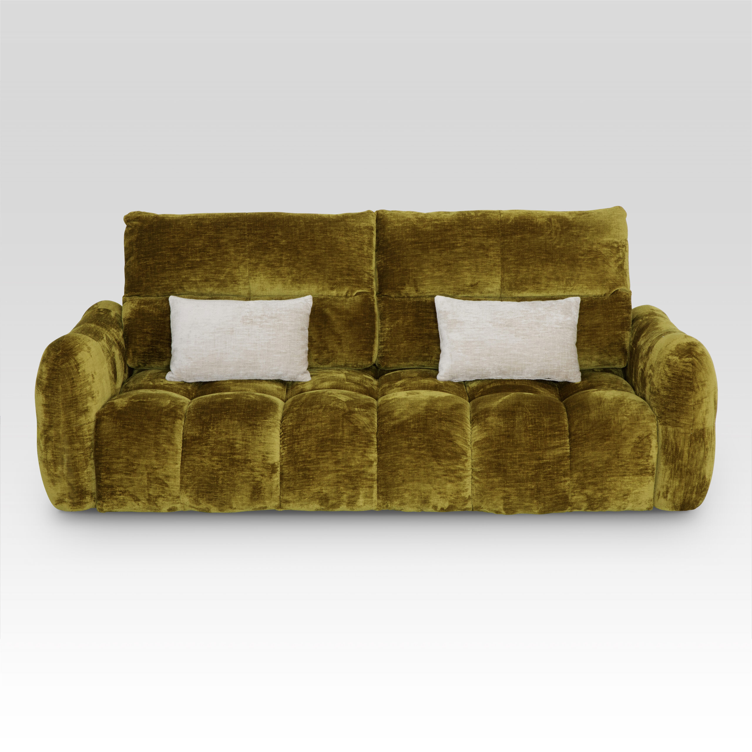 Dubai kaki 1 - Tousalon Canape Dubaï modulable - Kaki- Tousalon -