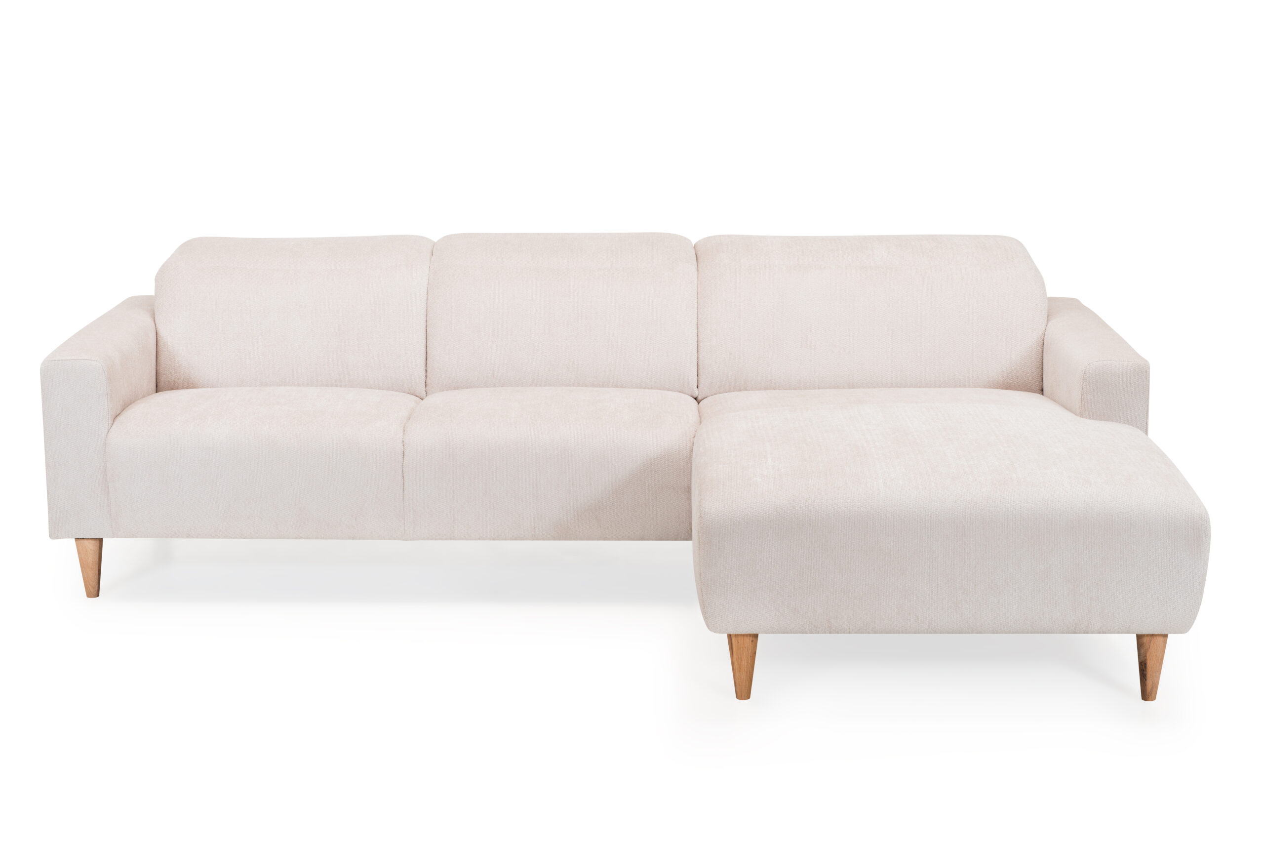 Canapé Tousalon - Soren 4 Canapé d'angle Beige claire chez tousalon