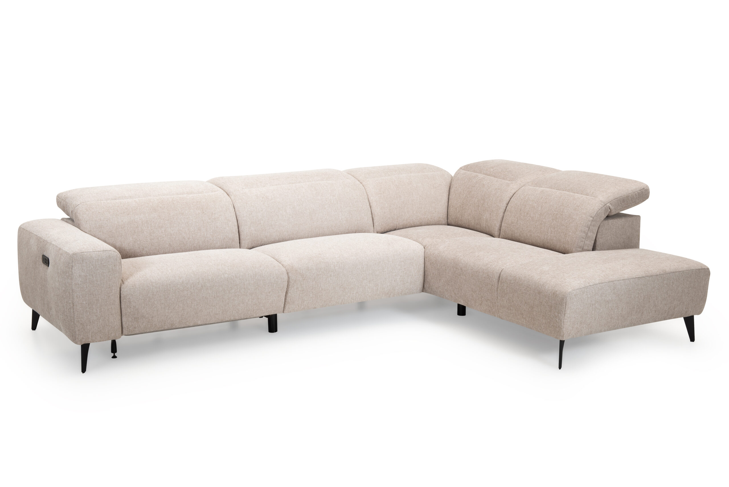 Canapé Tousalon - Soren 9 Canapé d'angle Beige claire chez tousalon